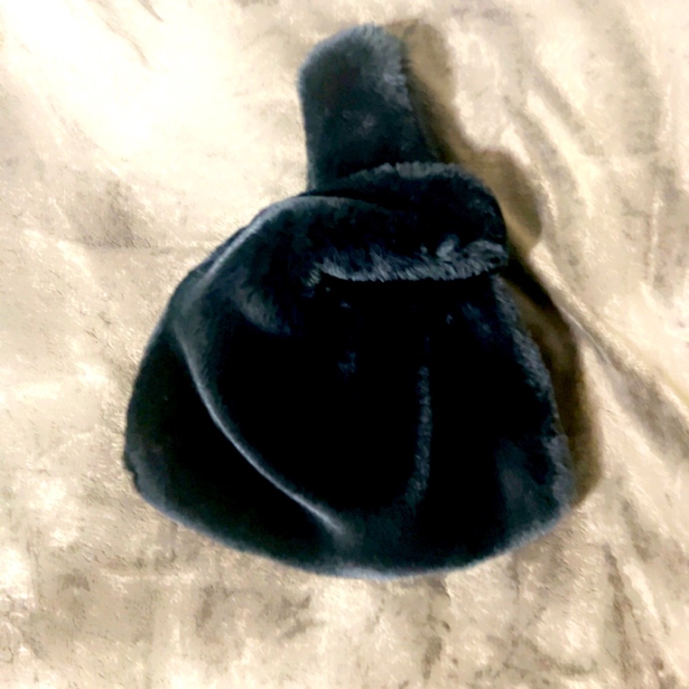 Faux fur bag